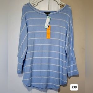 Brand New Dolman Top - light blue